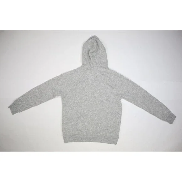 Banana Republic Hoodie Mens Large Gray Clean Fleece Pullover Heat Gry New NWT - Picture 5 of 12